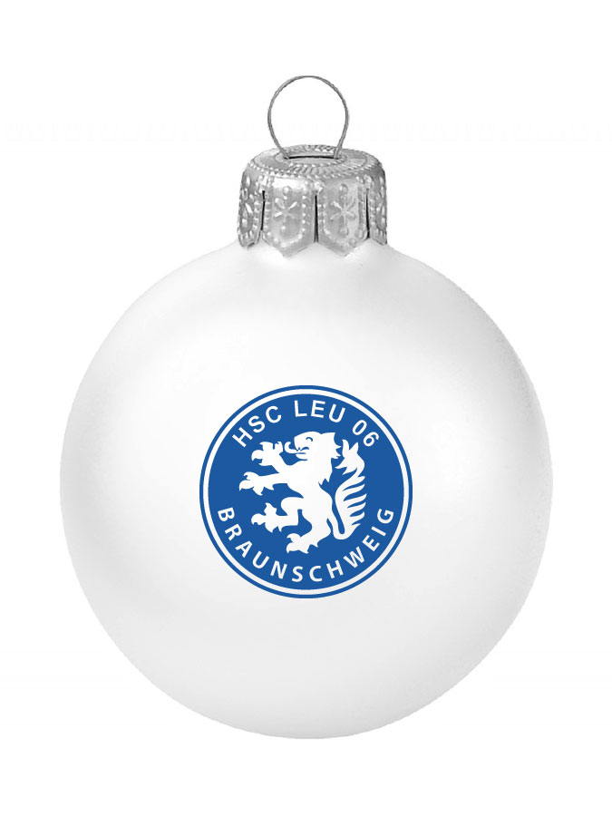 Weihnachtskugel Logo 8cm