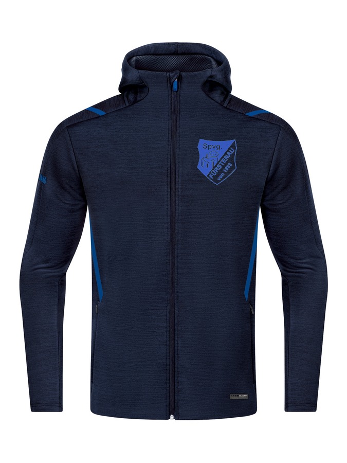Jako Freizeitjacke Challenge mit Kapuze