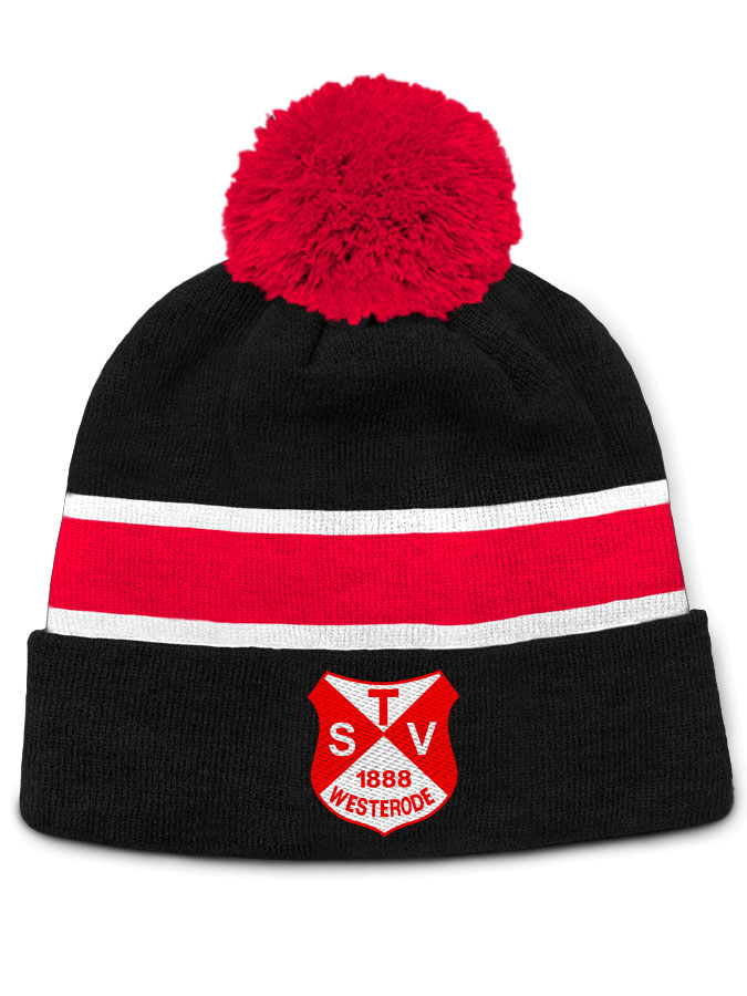 Bommelmütze Sticklogo