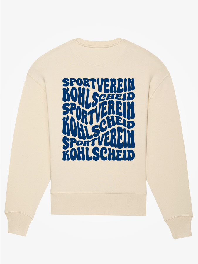 Oversized Sweater Wavy Herren