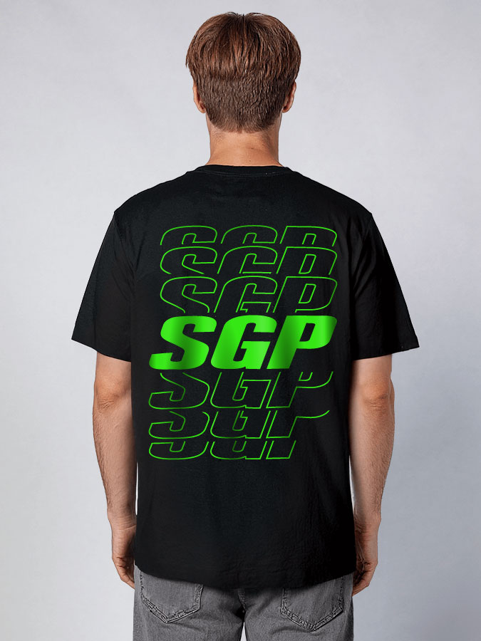 Oversized Shirt Neon Herren