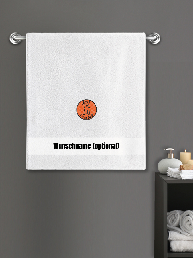 Badehandtuch Team Sticklogo