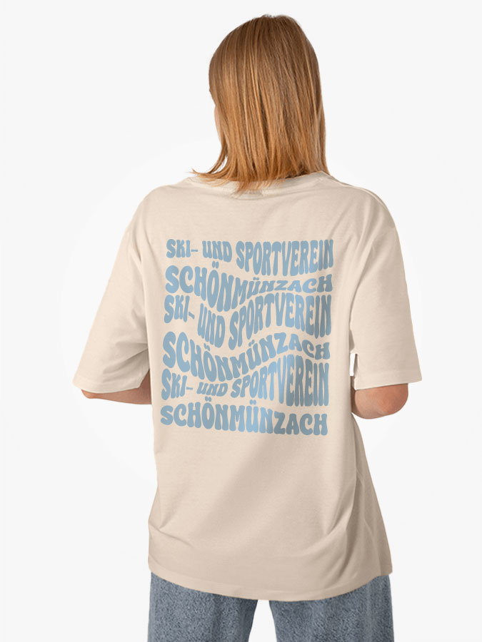 Oversized Shirt Wavy Damen