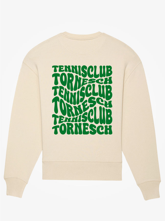 Sweatshirt Oversized Wavy Herren