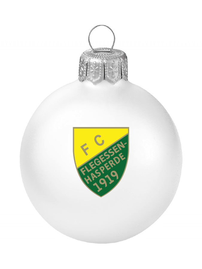 Weihnachtskugel Logo 8cm
