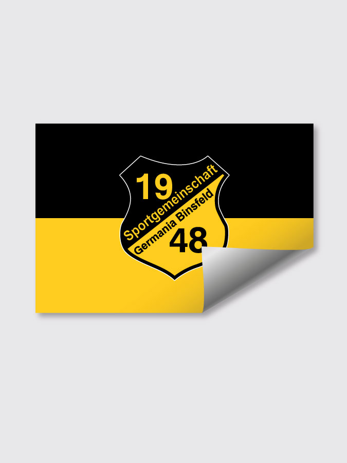 Aufkleber DIN A7 Logo