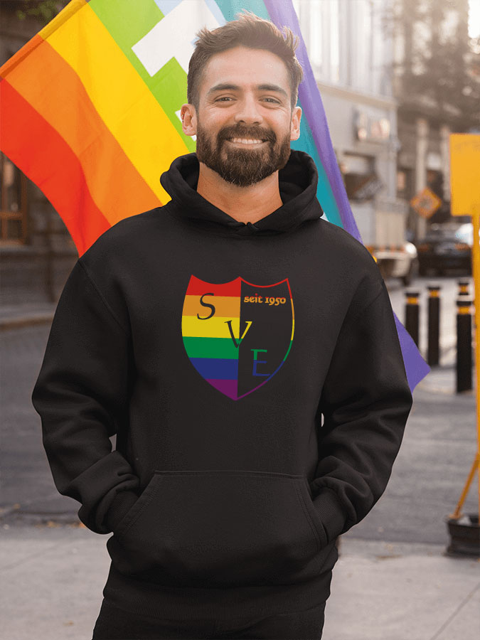 Hoodie Rainbow Herren