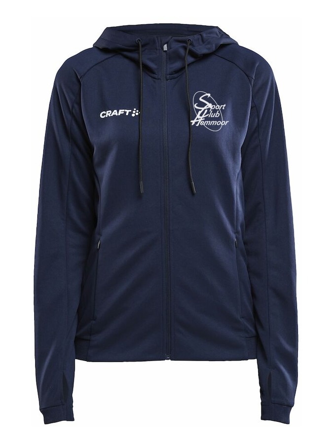 Craft Evolve Kapuzen-Trainingsjacke Damen